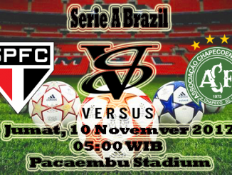 Prediksi Skor Bola Sao Paulo VS Chapecoense